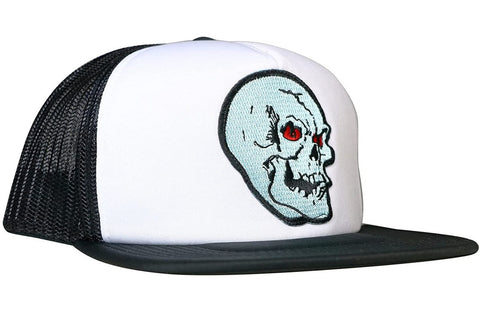 TOPSTONE Horror Skull Patch Snapback Trucker Hat