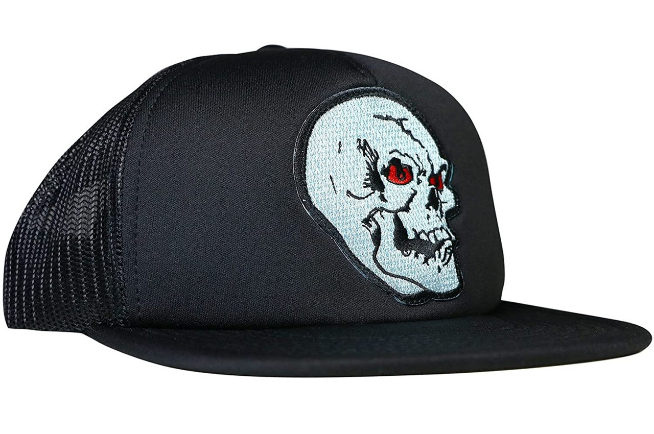 TOPSTONE Horror Skull Patch Snapback Trucker Hat