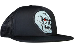 TOPSTONE Horror Skull Patch Snapback Trucker Hat