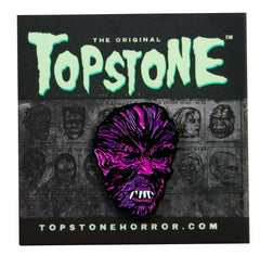 Teen Werewolf Retro Horror Halloween Enamel Pin