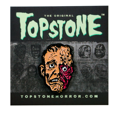 Horrible Melting Man Retro Horror Halloween Enamel Pin