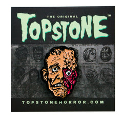 Horrible Melting Man Retro Horror Halloween Enamel Pin