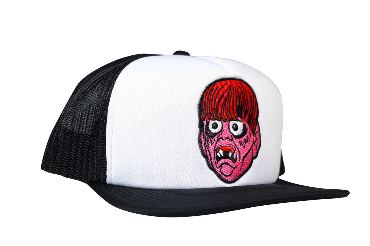 TOPSTONE Horror Creep Beat Patch Snapback Trucker Hat