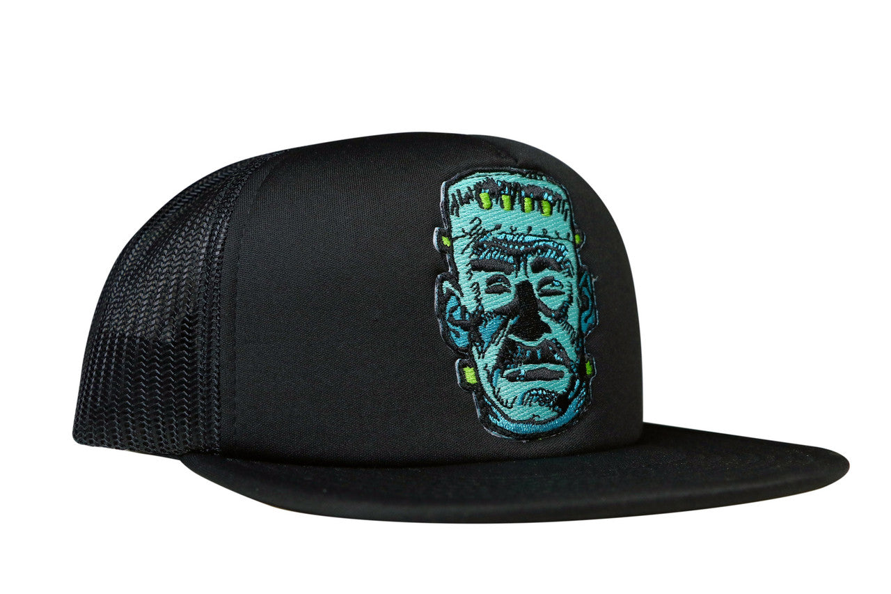 TOPSTONE Horror Frankie Monster Patch Snapback Trucker Hat