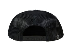 TOPSTONE Horror Graveyard Devil Patch Snapback Trucker Hat